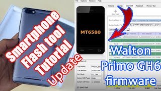 Walton Primo GH6 firmware Update Done by sp flash tools Sp flash tool tutorial [upl. by Saville]