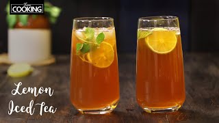 Iced Lemon Tea  Ice Tea l lemon tea l Summer Drinks  How to make Iced Tea  Homemade Ice Tea [upl. by Iliram]