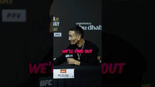 🤣🎤 MAX HOLLOWAY AND ILIA TOPURIA ROAST EACH OTHER AT UFC 308 PRESS CONFERENCE [upl. by Auhel549]