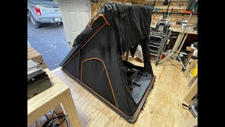 999 Clamshell Roof Top Tent Unboxing [upl. by Aihtennek23]