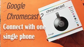 How to Setup Google Chromecast only with one android device  2018 [upl. by Dlared]