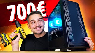 Wir bauen amp testen den 700  800€ GAMING PC  Stark und günstig 2024 [upl. by Nassah289]