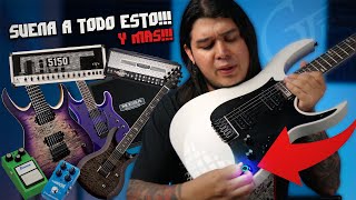 GUITARRA CON EFECTOS INTEGRADOS PARA ROCK Y METAL 🔥 GTRS M800 [upl. by Ribble]