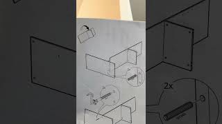 IKEA Brimnes Wardrobe Assembly Part 3  Dont Confuse the Top amp Bottom Piece A Common Mistake [upl. by Attenaz]