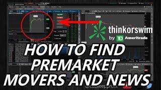 How To Find Premarket Runners and Scan for News  How To Series [upl. by Jeramie]