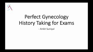 Perfect Gynecology History taking for Clinical Exams of MBBSMSDNB  OG  clinical skills [upl. by Nywrad]