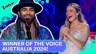 Reuben de Melos WINNER PERFORMANCE on The Voice Australia 2024 [upl. by Erised459]