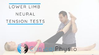 Lower Limb Tension Tests  Clinical Physio [upl. by Alinoel123]