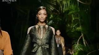 Balmain SpringSummer 2017 [upl. by Poulter596]