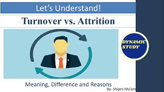 Turnover vs Attrition [upl. by Neibaf]