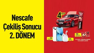 Nescafe Çekiliş Sonuçları 2Dönem 28 Aralık 2022 [upl. by Carmen]