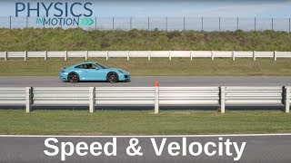 What Are Speed and Velocity  Physics in Motion [upl. by Namdor440]