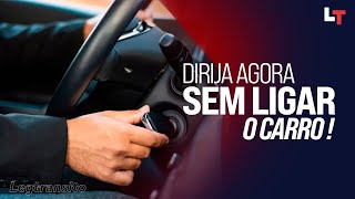 APRENDENDO A DIRIGIR COM O CARRO DESLIGADO  É DE GRAÇA DirigirEuPosso LegTransito [upl. by Riti837]