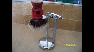 Yaqi Beast Hybrid Easy Flow on the Yaqi Grace Diamond Twinkle Razor Head Shave Review [upl. by Ahsirtal]