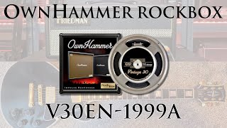 OwnHammer RockBox  V30EN1999A  Demo Friedman JJ JR amp Les Paul Custom [upl. by Gregson]