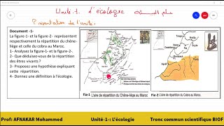 1 Unité 1 Lécologie  Tronc commun  Présentation de lunité [upl. by Thalia]