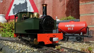 Belfast Sink Planter and an afternoon Steaming the Accucraft Caradoc [upl. by Tavey]