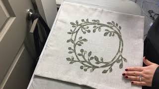 Appliqué Pillow Cover with Julie FeiFan Balzer [upl. by Gonsalve575]