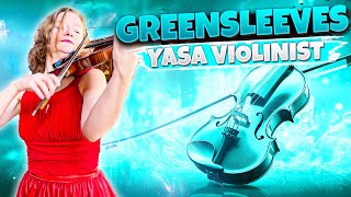 Greensleeves  One Woman Orchestra  I recorded all parts on violin [upl. by Essex]