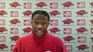 Davonte Davis Presser After 9969 win over Georgia [upl. by Mahan737]