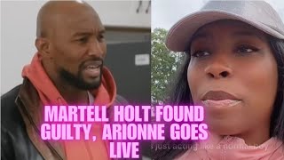 MARTELL HOLT FOUND GUILTY ARIONNE CURRY CALLS MELODY OUT OF HER NAME WHATS HAPPENING [upl. by Ereveneug45]