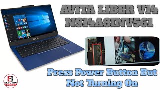 How to Fix  Any Laptop That Wont Turn On  No Power  AVITA LIBER V14 NS14A8INF561 [upl. by Adley847]