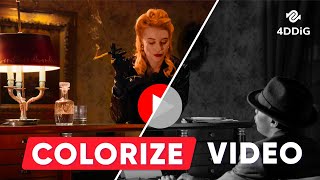 How to Colorize Black and White Videos Using AI  Auto AI Colorized [upl. by Sivraj609]