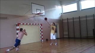 Dunk practice Hadzbe 178cm [upl. by Rhu]