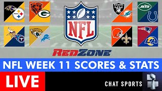 NFL Week 11 RedZone Live Streaming Scoreboard Highlights Scores Stats News amp Analysis [upl. by Rugen]