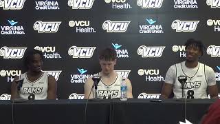 VCU Mens Basketball Players Post Game Press Conference vs Georgia Southern Dec 4 2024 [upl. by Ahsrats]