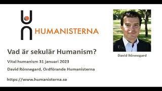 Sekulär humanism med David Rönnegard [upl. by Namie]