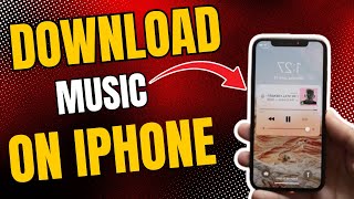 How to Download Music on iPhone in 2024 [upl. by Ayyidas]