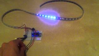 LED Strip trail effect [upl. by Cousin]