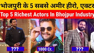 Top 5 Richest Actor In Bhojpuri Industry  2024  भोजपुरी के 5 सबसे अमीर हीरो  अभिनेता  TSE [upl. by Willard]