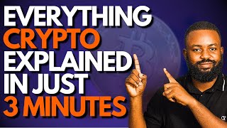 CRYPTOCURRENCY Explained in 3MINUTES  Everything you need to know [upl. by Ahsaret]