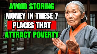 These 7 Spots in Your Home Attract Poverty if You Keep Money There ✨ Buddhist Wisdom [upl. by Hamirak]