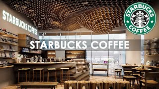 Starbucks Coffee Shop Music  Relaxing Background Starbuck Coffee Shop Music Playlist 2023 [upl. by Aekim]