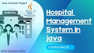 Hospital Management System in java  Cansole Java Project  with code and Report [upl. by Peers]