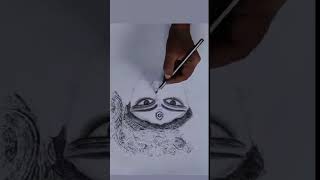 Ma kali drawing 🥰🥰🥰kali kalimantan mahakal mahakali mahadev 😘🥰drawing durgapuja 😘🥰sketch 😘🥰 [upl. by Zoilla]