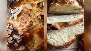 Griechischer Osterzopf  Tsoureki backen rezeptidee backen [upl. by Anej927]