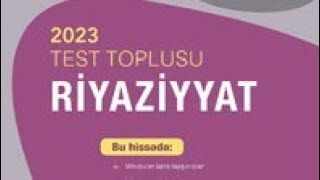 DİM TEST TOPLUSU YENİ KVADRAT TƏNLİK KVADRAT TƏNLİK DİM TEST TOPLUSU DAVAMI [upl. by Amilb637]