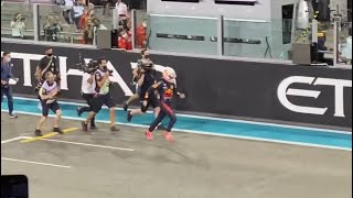 Max Verstappen winning moment at F1 Abu Dhabi Grand Prix  Proud Red Bull Racing Team [upl. by Anuala]