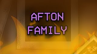 AFTON FAMILY SONG  Cover by Apangrypiggy A LYRIC ANIMATION VIDEO [upl. by Moshell]