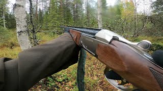 Three forest gamebird shots  kolme riistalaukausta [upl. by Halik]