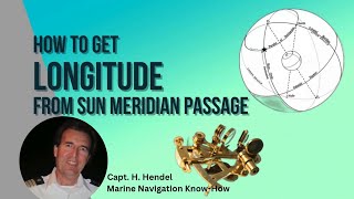 How to get Longitude from Sun Meridian Passage [upl. by Pickens]