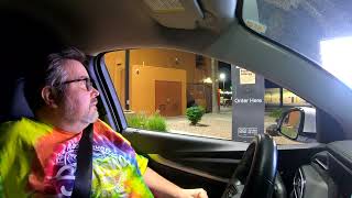 McDonalds Drive Thru Breakfast McMuffins amp Coffee Gila Bend Arizona 25 April 2024 NGH [upl. by Arlette]