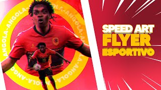 Flyer Esportivo  SPEED ART Monteirão Designer [upl. by Uria]