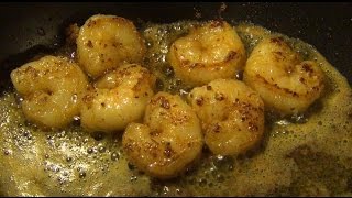 Easy Garlic Butter Shrimp Recipe [upl. by Suirred]