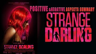 Strange Darling film Positive ampNegative Aspects summary [upl. by Macegan]