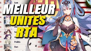 MEILLEUR PERSONNAGE RTA LUA une Dominance inquiétante  EPIC SEVEN [upl. by Myke776]